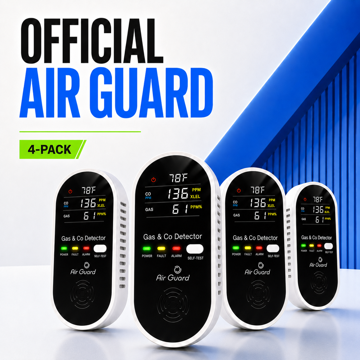 CLEAR AirGuard 4pc - Full Home Package