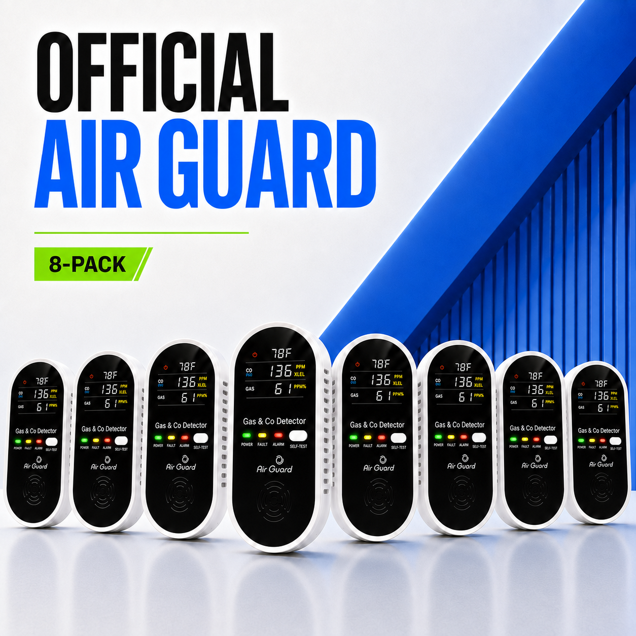 CLEAR AirGuard 8pc - The Family Pack